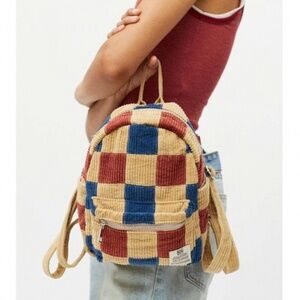 Urban Outfitters Mini Corduroy Backpack